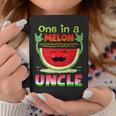 One In A Melon Uncle Funny Watermelon Coffee Mug Unique Gifts