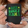 One Lucky Mama Retro Vintage St Patricks Day Clothes Coffee Mug Unique Gifts