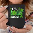 One Lucky Nurse Saint Paddys Rn St Patricks Day Nurses Coffee Mug Personalized Gifts