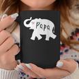 Papa Africa Elephant Father Matching For Dad Gift For Mens Coffee Mug Unique Gifts