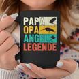 Papa Opa Angel Legende Tassen, Perfekt für Angler zum Vatertag Lustige Geschenke