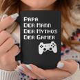 Papa Vater Mythos Legende Gamer Zocker Langarmshirt Tassen Lustige Geschenke