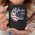 Patriotic Military American Patriotic Sunflower Memorial Day Coffee Mug Unique Gifts