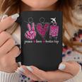 Peace Love Besties Trip 2023 Best Friend Vacation Travel Gift For Womens Coffee Mug Unique Gifts