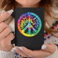 Peace Sign Love Tie Dye 60S 70S Hippie Costume Girls Women Coffee Mug Unique Gifts