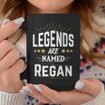 Personalisiertes Legends Are Named Regan Tassen, Stilvolles Design für Regan Lustige Geschenke