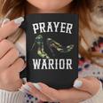Prayer Warrior Camouflage For Religious Christian Soldier Coffee Mug Unique Gifts