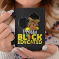 Pretty Black And Educated Black History Month Queen Girls Coffee Mug Funny Gifts