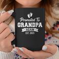 Promoted To Grandpa Again 2023 Grandpa To Be Grandpa Again Gift For Mens Coffee Mug Unique Gifts