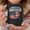 Proud American I Identify As An American Coffee Mug Unique Gifts