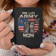 Proud Army Mom America Flag Us Military Pride Coffee Mug Unique Gifts