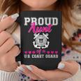 Proud Aunt Of A Us Coast Guard Military Family 4Th Of July Gift For Womens Coffee Mug Unique Gifts