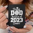 Proud Dad Of A Volleyball Senior 2023 Volleyball Dad Coffee Mug Unique Gifts