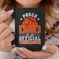 Proud Dad Of An Official Nager 13Th Birthday Basketball Gift For Mens Coffee Mug Unique Gifts