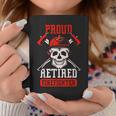 Proud Retired Firefighter Retirement Fire Fighter Retiree Coffee Mug Funny Gifts