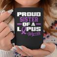 Proud Sister Of A Lupus Warrior Brother Lupus Awareness Coffee Mug Unique Gifts