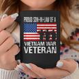 Proud Son-In-Law Vietnam War Veteran Matching Father-In-Law Coffee Mug Funny Gifts