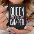 Queen Of The Camper Mom Grandma Aunt Camping Funny Coffee Mug Unique Gifts