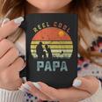 Reel Cool Papa Fathers Day Gift For Fishing Dad Coffee Mug Unique Gifts
