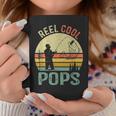 Reel Cool Pops Fishing Dad Gifts Fathers Day Fisherman Coffee Mug Unique Gifts