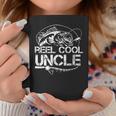 Reel Cool Uncle Fishing Daddy Fathers Day Dad Gifts For Men V2 Coffee Mug Funny Gifts