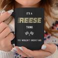 Reese Cool Last Name Family Names Coffee Mug Funny Gifts