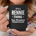 Rennie Thing Family Last Name Funny Coffee Mug Personalized Gifts