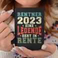 Rentner 2023 Rente Spruch Retro Vintage Tassen Lustige Geschenke