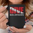 Retro Dive Galapagos Scuba Diver Vintage Dive Flag Diving Coffee Mug Personalized Gifts