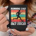 Retro Running Dad Funny Runner Marathon Athlete Humor Outfit Coffee Mug Funny Gifts