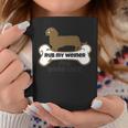 Rub My Weiner For Good Luck Funny Weiner Dog Gift Coffee Mug Personalized Gifts