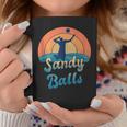 Sandy Balls For A Beach Volleyball Player Coffee Mug Unique Gifts