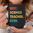 Science Teacher Profession Retro Best Science Teacher Ever Coffee Mug Funny Gifts