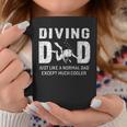 Scuba Diving Dad Like A Normal Dad Except Much Cooler Coffee Mug Personalized Gifts