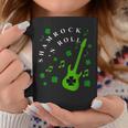Shamrock N Roll St Patricks Day Irish Music Coffee Mug Personalized Gifts