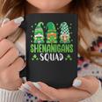 Shenanigans Squad St Patricks Day Gnomes Lover Funny Coffee Mug Funny Gifts