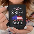 Sister Bear Patriotic 4Th Of July Matching Family Gift Coffee Mug Unique Gifts