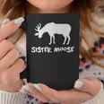 Sister Moose Moose Family Gift For Womens Coffee Mug Unique Gifts