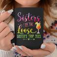 Sisters On The Loose Tie Dye Sisters Weekend Trip 2023 Coffee Mug Personalized Gifts