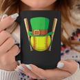 Softball Player Sport St Patricks Saint Pattys Day Coffee Mug Personalized Gifts
