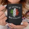 St Patrick Was Italian St Patricks Day Hat Clover Vintage Coffee Mug Funny Gifts