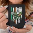 St Patricks Day Motocross Mx - Irish Leprechaun Dirt Bike Coffee Mug Funny Gifts