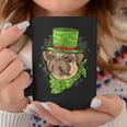 St Patricks Day Pug Puppy Dog Gift Lover Dog Coffee Mug Funny Gifts