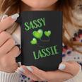 St Patricks Day Sassy Lassie Coffee Mug Funny Gifts