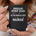 Stepdad Nurse Proud Step Dad WorldS BestCoffee Mug Unique Gifts
