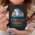 Stepdad Shark Fathers Day Gift V2 Coffee Mug Funny Gifts