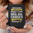 Super Cool Rural Mail Carrier T-Shirt Funny Gift Coffee Mug Personalized Gifts
