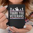 Thank You Veterans Day Military Vets Patriotic Salute Coffee Mug Unique Gifts