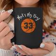Thats My Boy 33 Basketball Player Mom Or Dad Gift Coffee Mug Unique Gifts