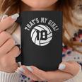 Thats My Girl 10 Volleyball Player Mom Or Dad Gift Coffee Mug Unique Gifts